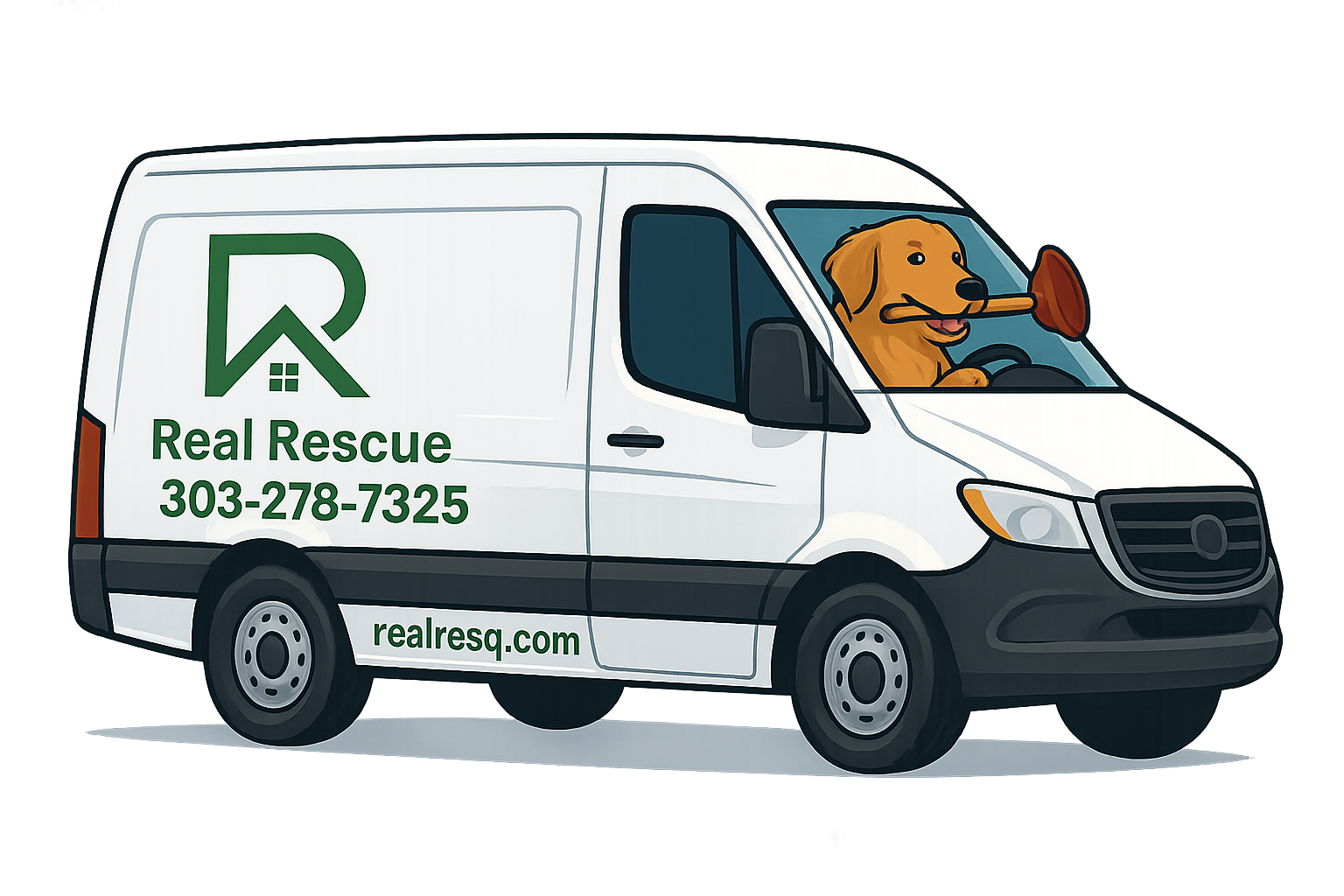 Real Rescue service van